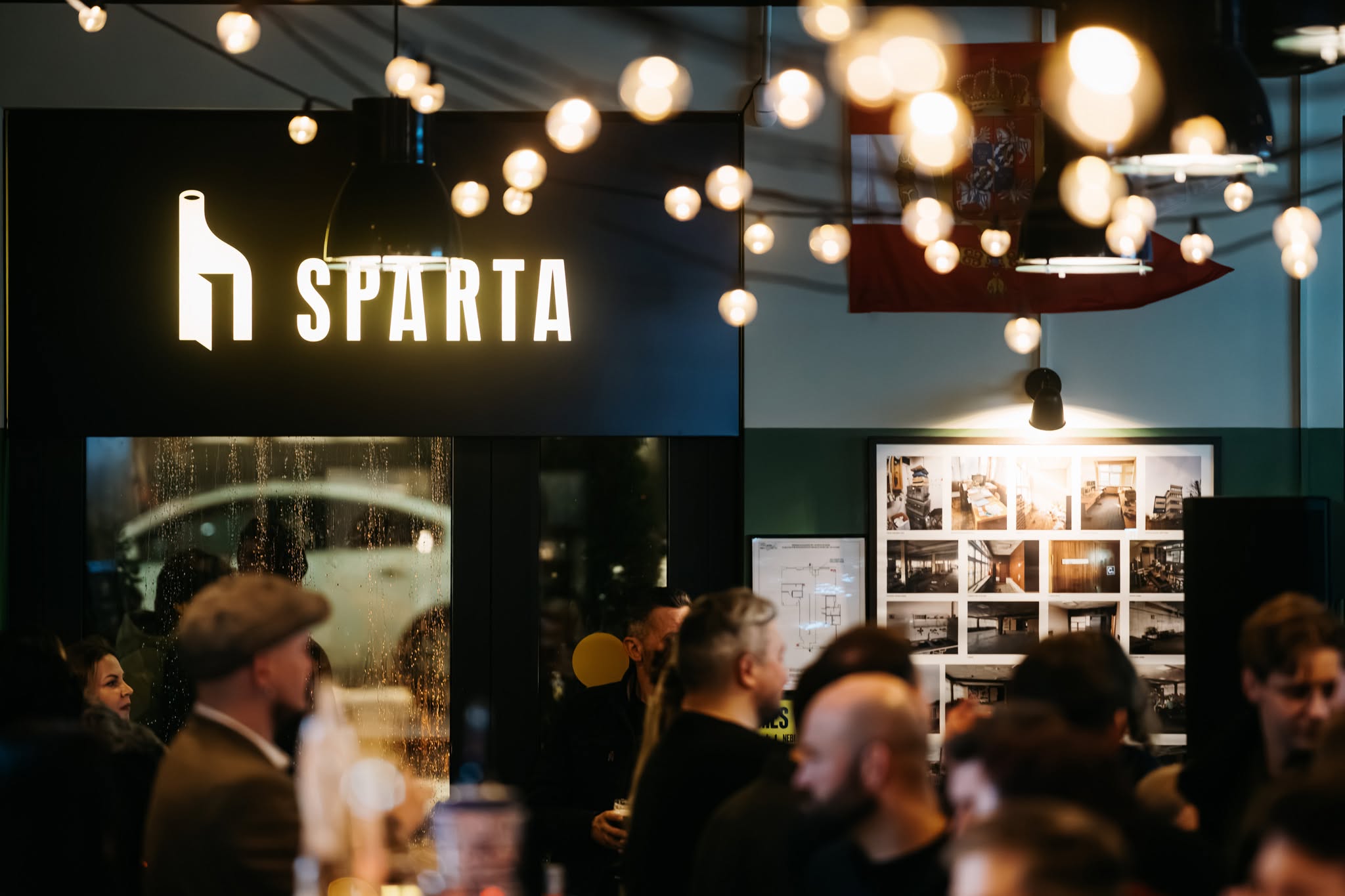 Guests at Sparta Bar